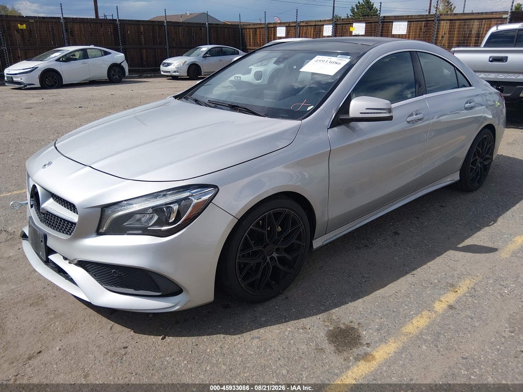 2018 Mercedes-Benz CLA 250 4MATIC photo 2