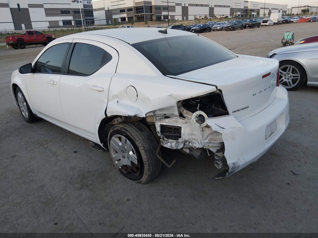 2012 Dodge Avenger SE photo 3