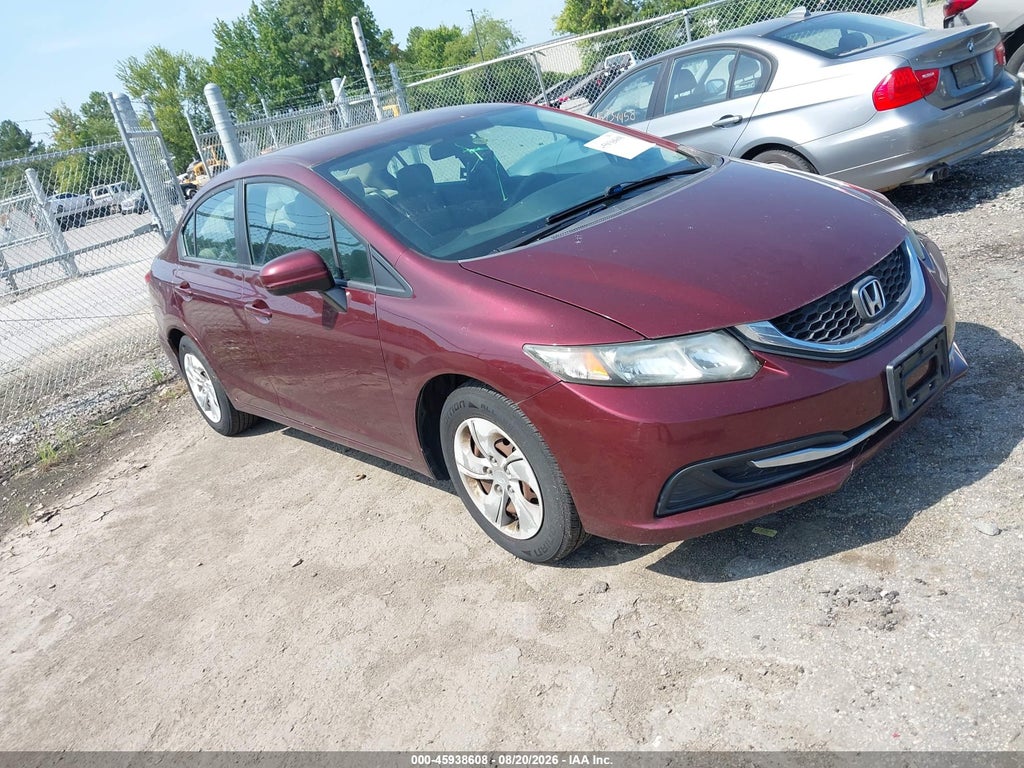 19XFB2F56FE065759 2015 HONDA CIVIC photo no. 1