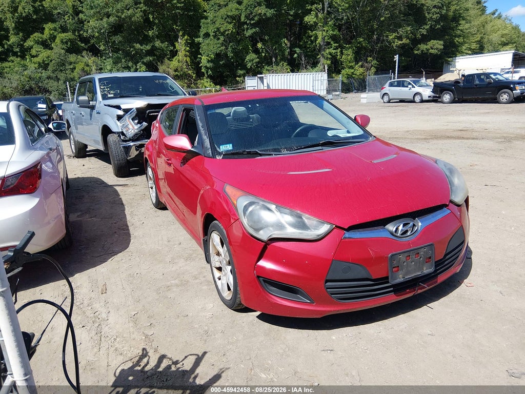 2012 HYUNDAI VELOSTER KMHTC6AD4CU043760