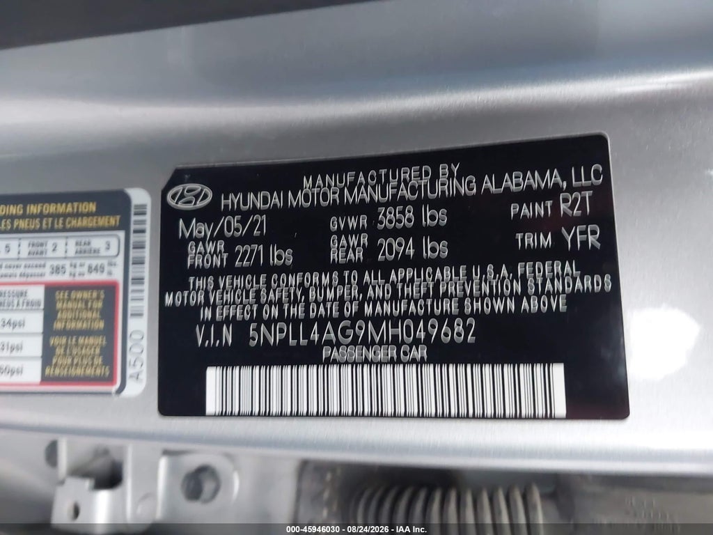 2021 Hyundai Elantra SE photo 9