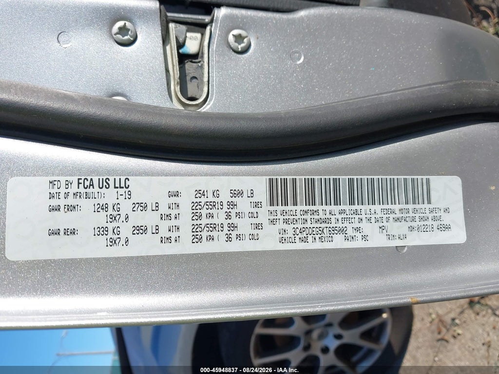 2019 Dodge Journey GT AWD photo 9