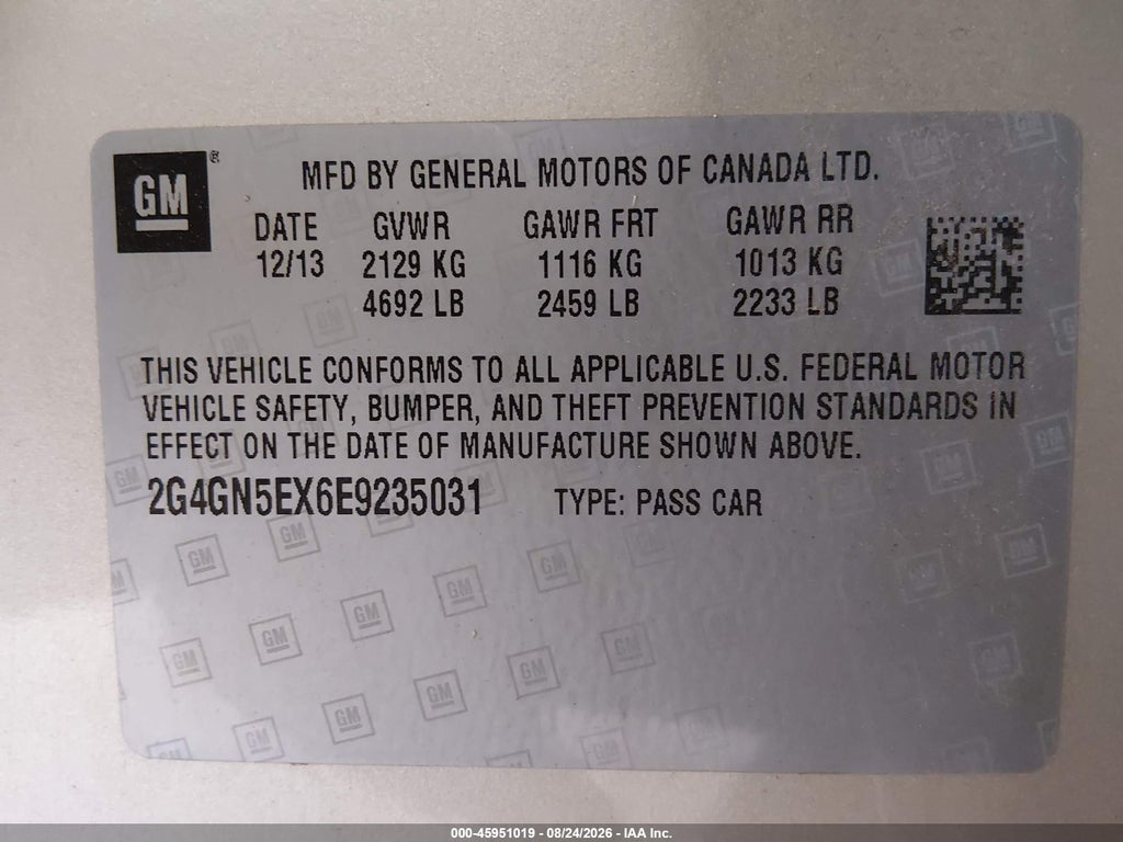 2014 Buick Regal Turbo/E-Assist Premium I photo 9