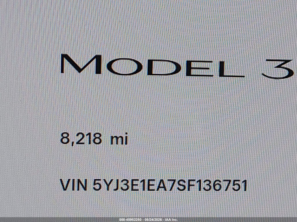 2025 Tesla Model 3 Long Range Rear-Wheel Drive/Standard Rear-Wheel Drive photo 7