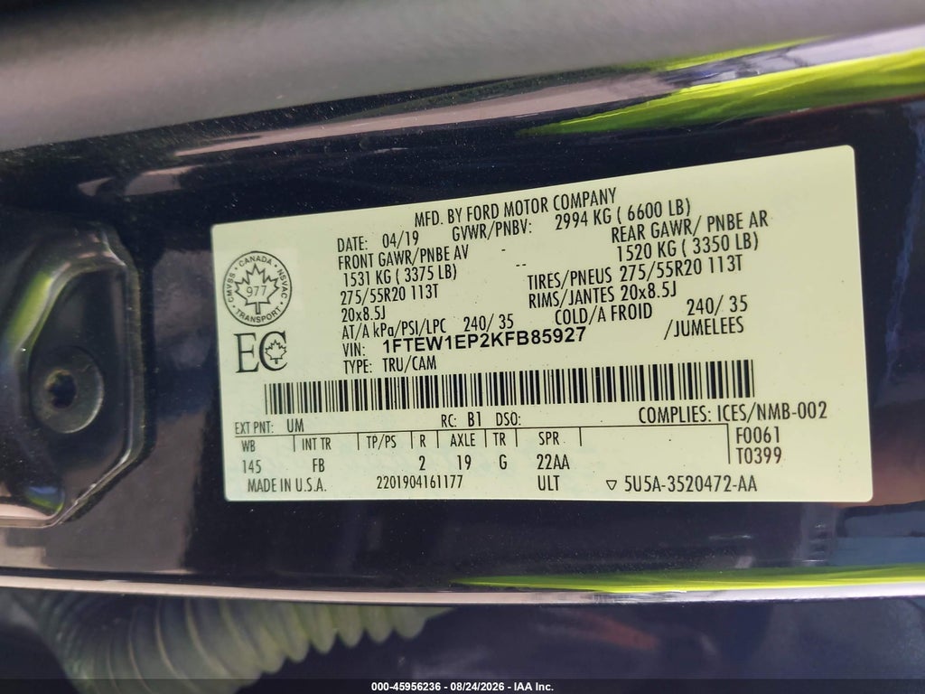 2019 Ford F-150 XLT photo 9