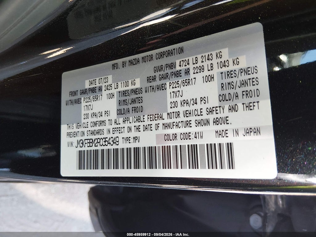 2024 Mazda CX-5 2.5 S Select photo 9