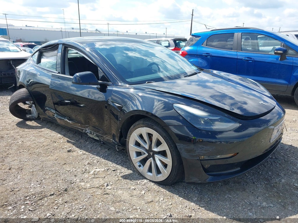 2022 TESLA MODEL 3 5YJ3E1EB5NF290209