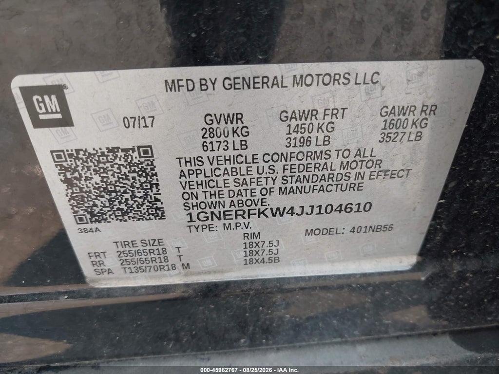 2018 Chevrolet Traverse LS photo 9