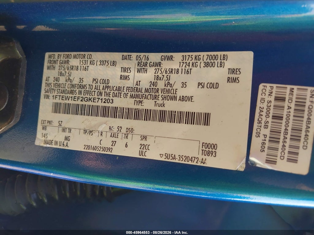 2016 Ford F-150 XLT photo 9