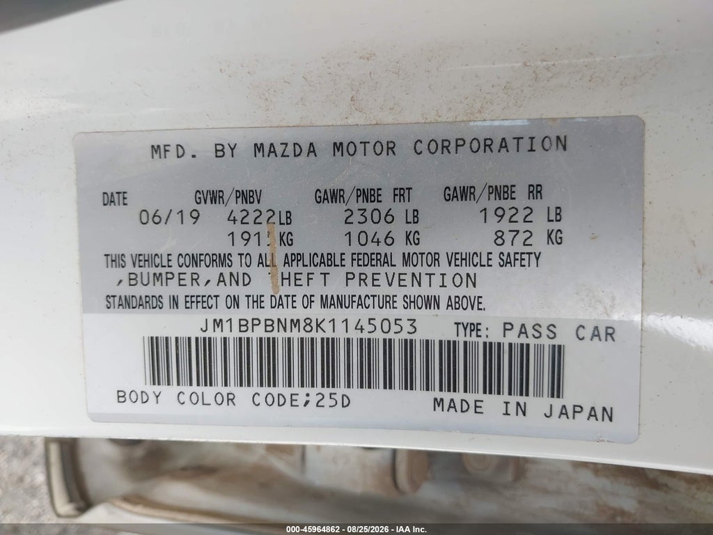 2019 Mazda MAZDA3 Premium Package photo 9