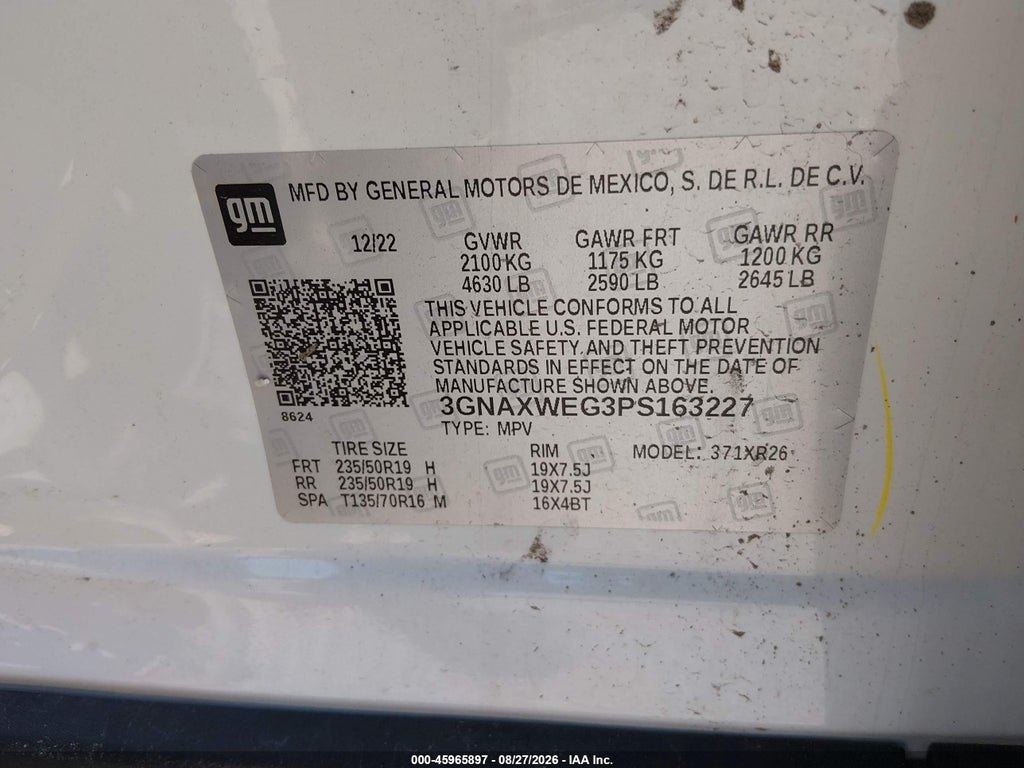 2023 Chevrolet Equinox AWD RS photo 9