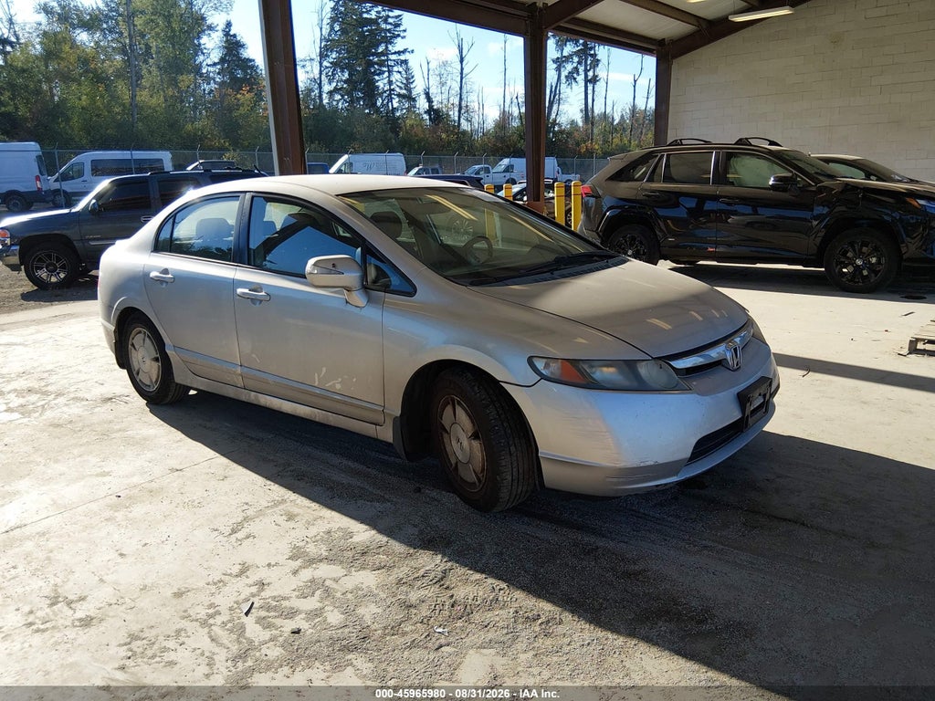 2006 HONDA CIVIC HYBRID JHMFA36216S002160