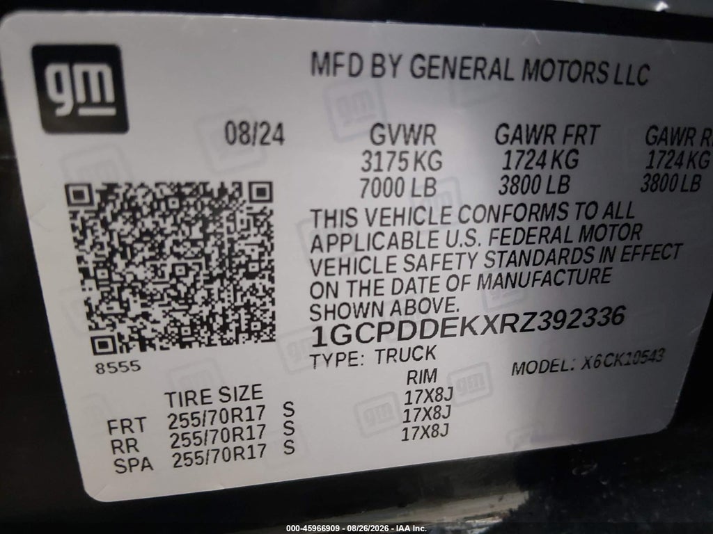 2024 Chevrolet Silverado 1500 4WD Short BED LT photo 9