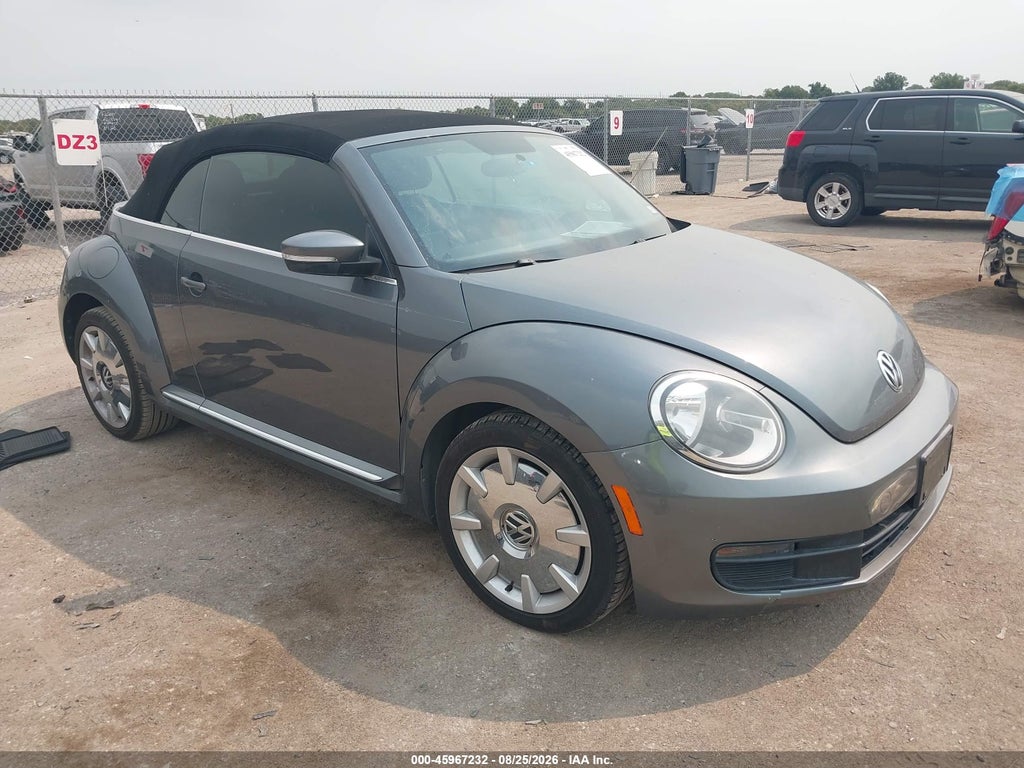 2013 VOLKSWAGEN BEETLE 3VW5X7ATXDM833582