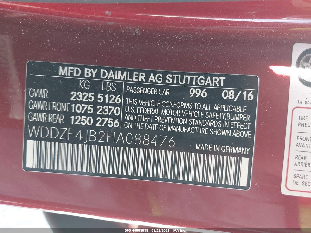 2017 Mercedes-Benz E 300 photo 9