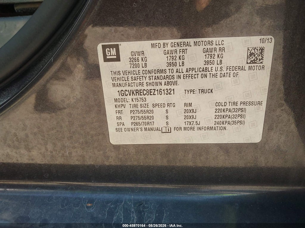 2014 Chevrolet Silverado 1500 LT photo 9