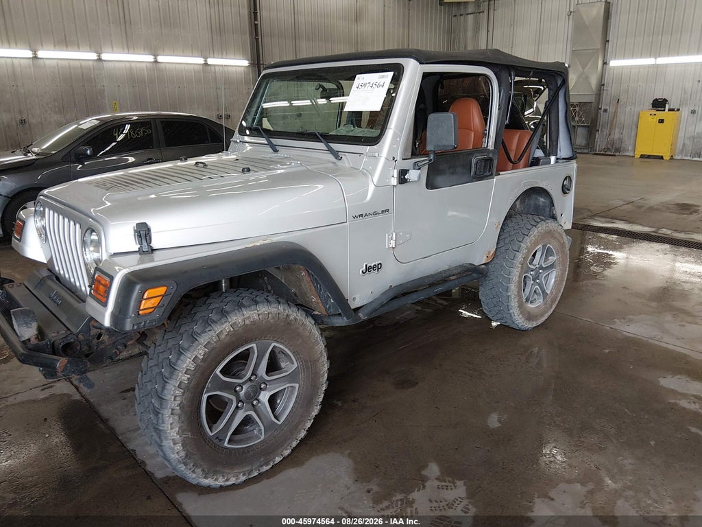 2002 Jeep Wrangler X photo 2