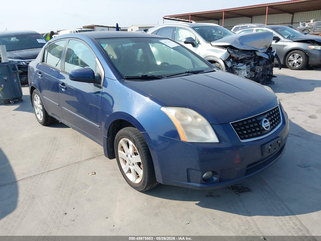 2008 NISSAN SENTRA 3N1AB61E38L620662