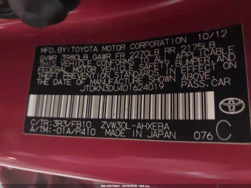 2013 Toyota Prius Three photo 9