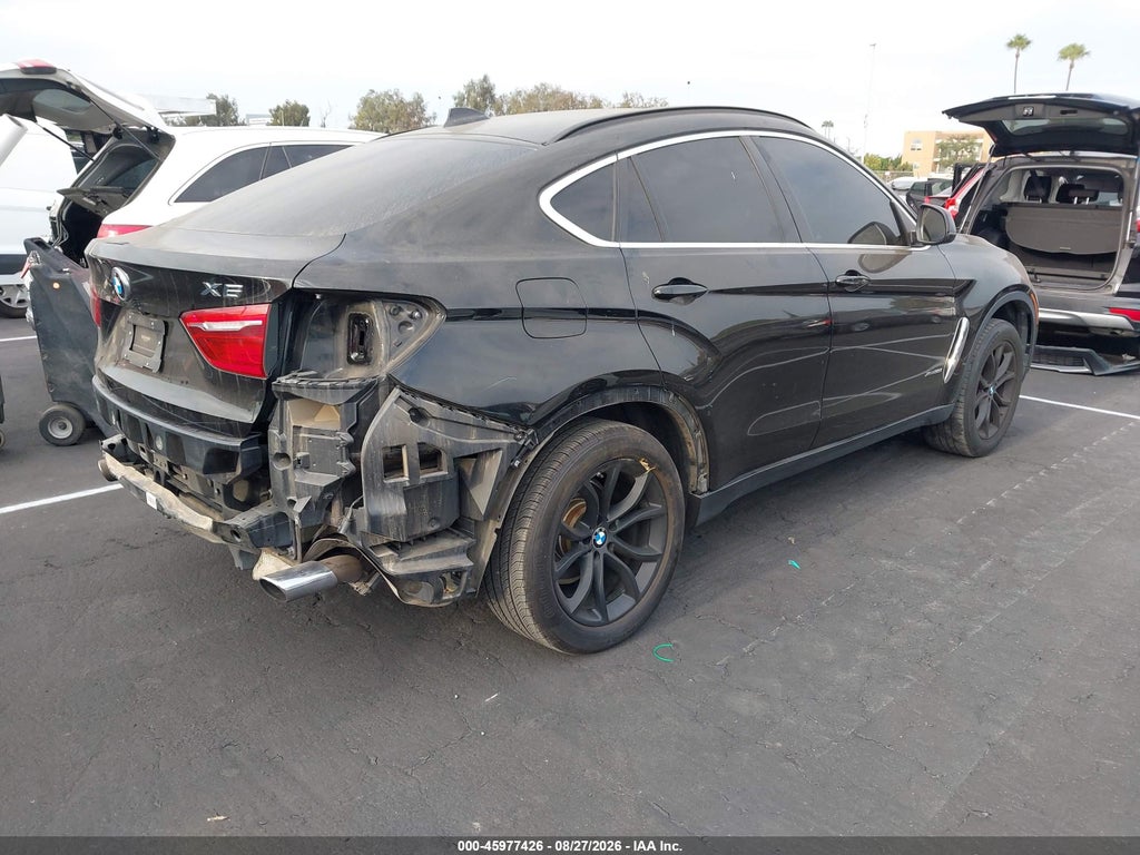 2016 BMW X6 XDRIVE35I photo 4