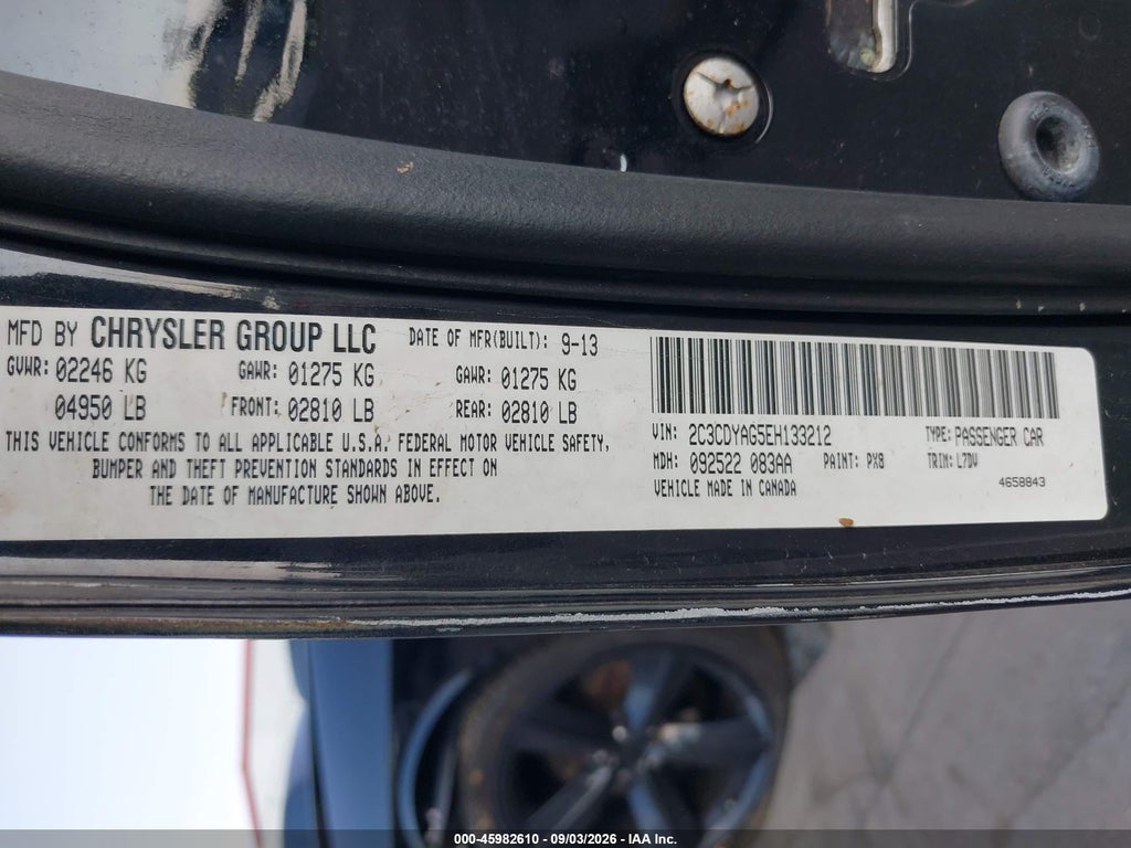 2014 Dodge Challenger SXT photo 9