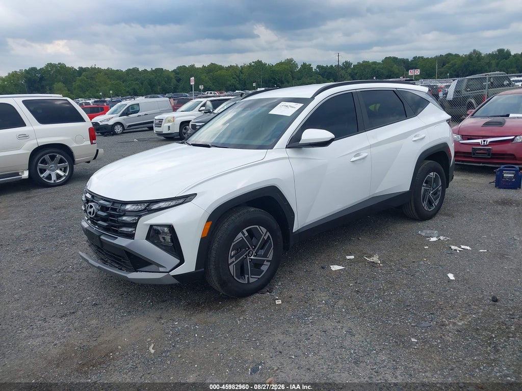 2025 Hyundai Tucson Hybrid Blue photo 2