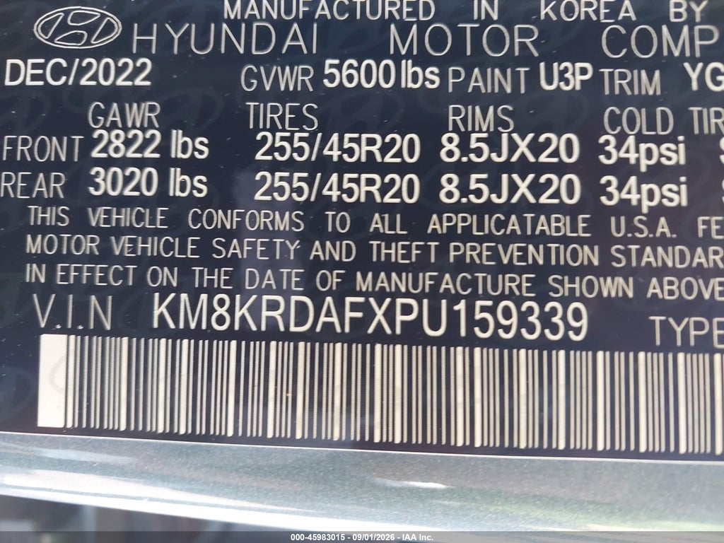 2023 Hyundai Ioniq 5 Limited photo 9