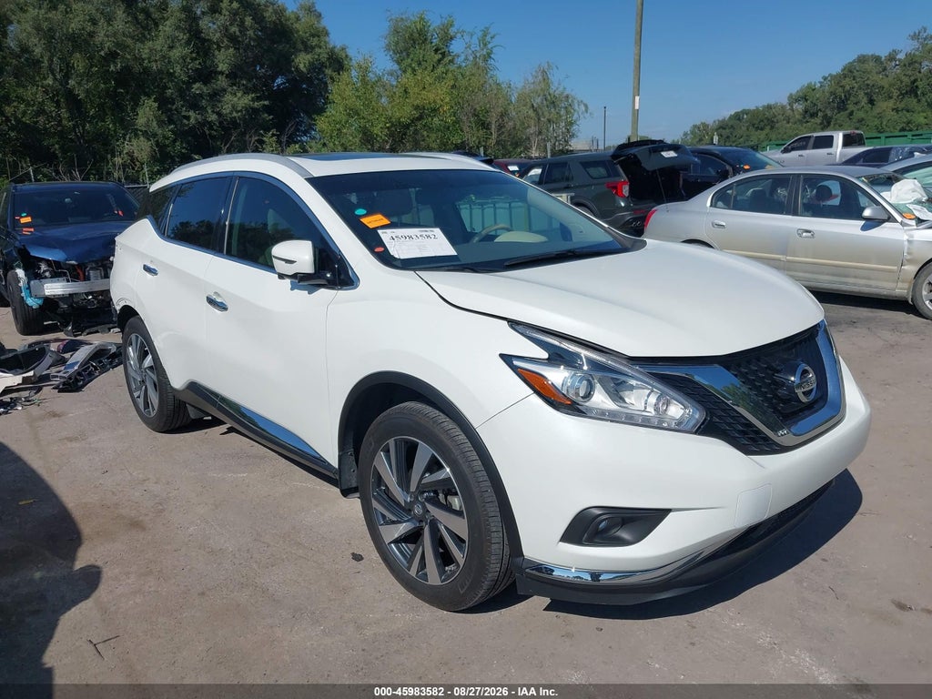 2018 Nissan Murano Platinum photo 1