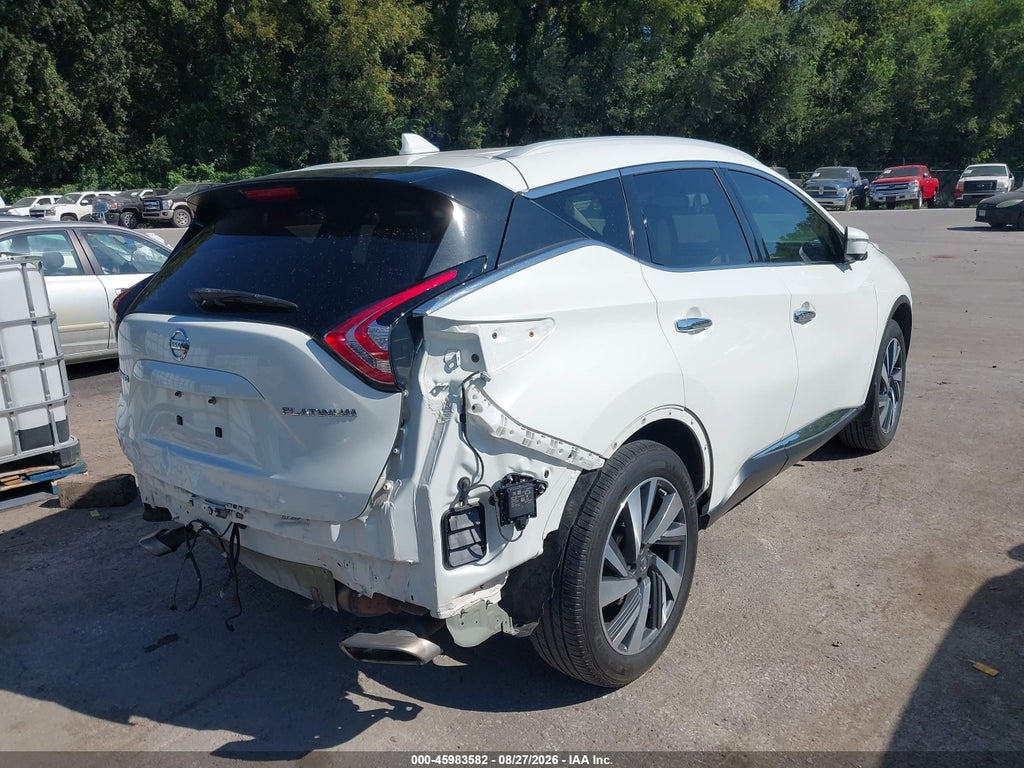 2018 Nissan Murano Platinum photo 4