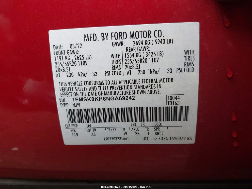 2022 Ford Explorer ST-Line photo 9