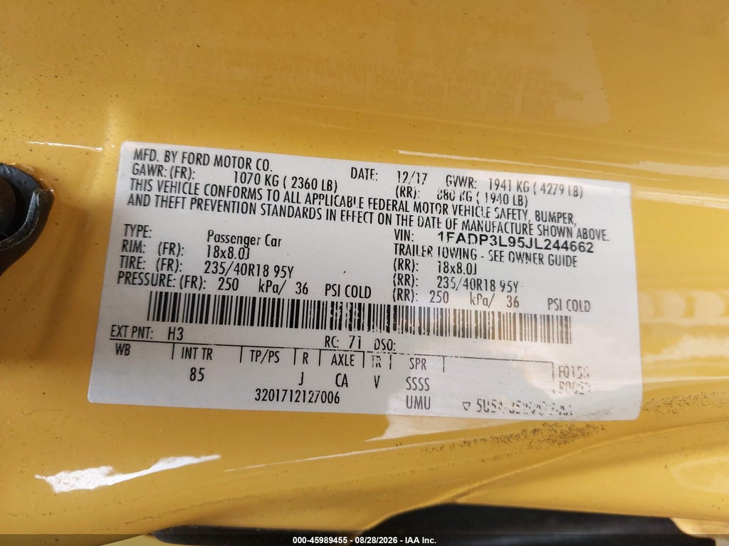 2018 Ford Focus ST photo 9