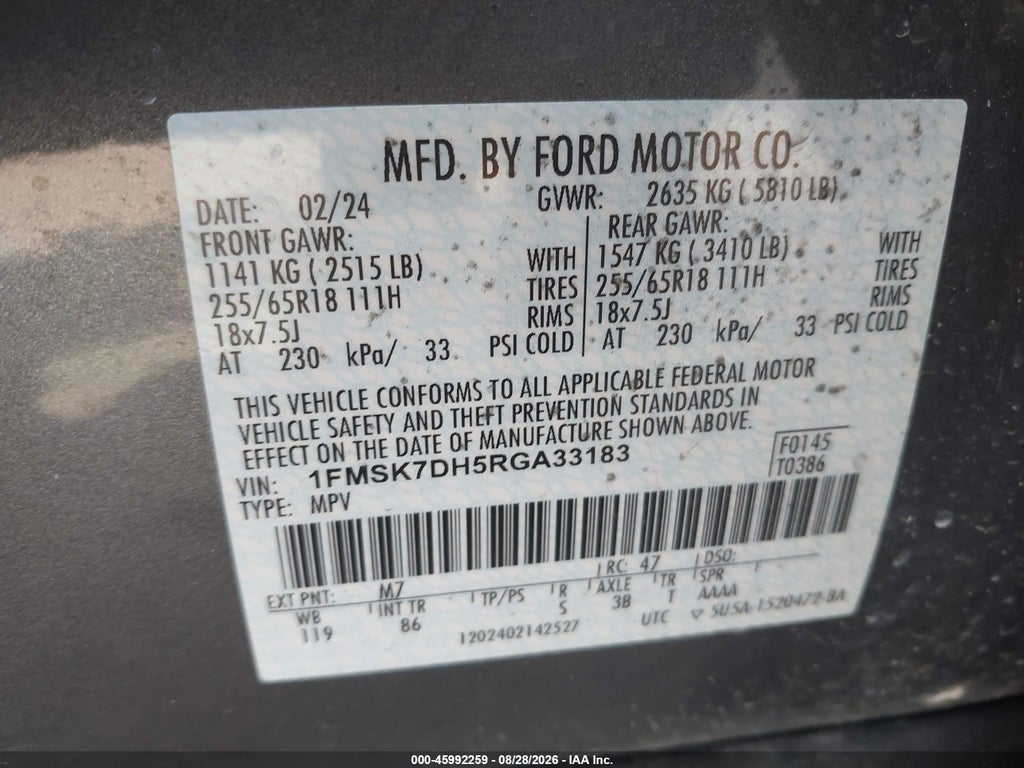 2024 Ford Explorer XLT photo 9