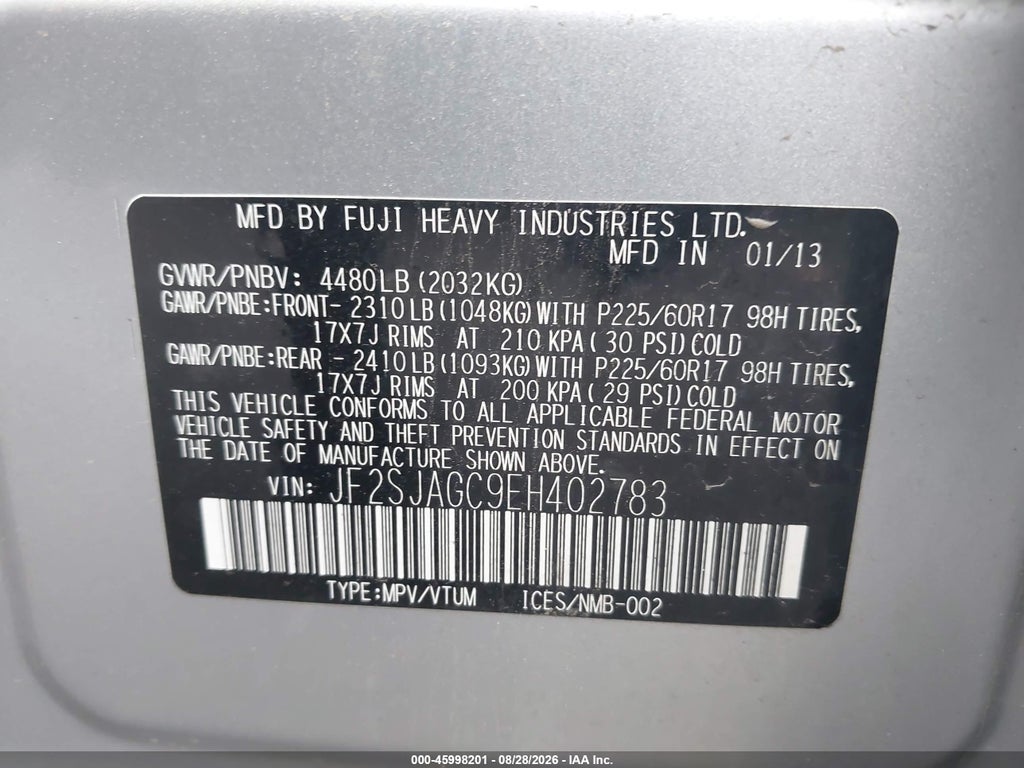 2014 Subaru Forester 2.5I Premium photo 9