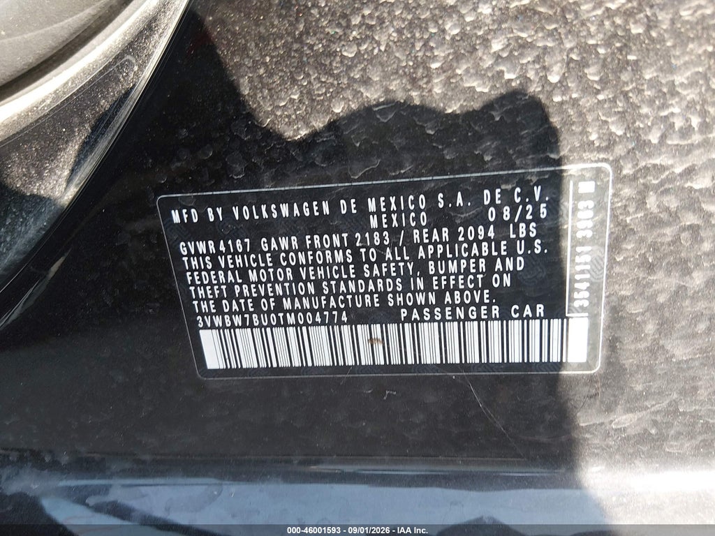 2026 Volkswagen Jetta Sport photo 9