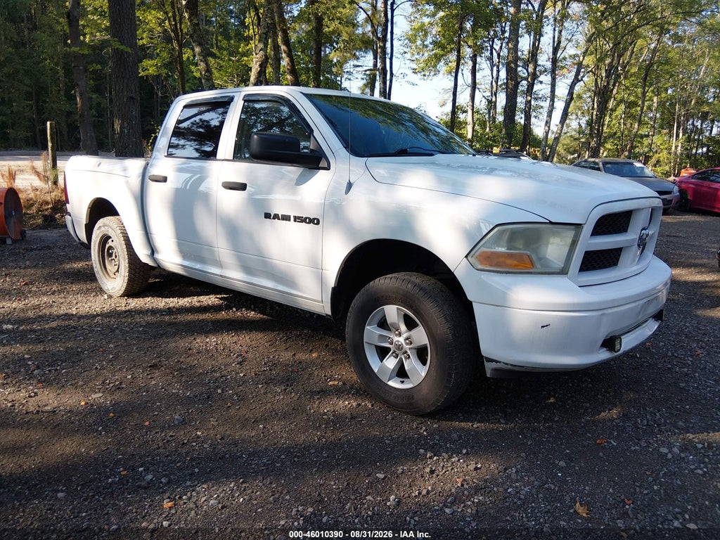 2012 RAM 1500 1C6RD7KP7CS289215