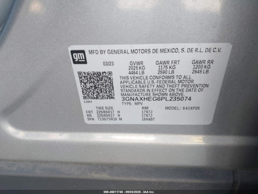 2023 Chevrolet Equinox FWD LS photo 9