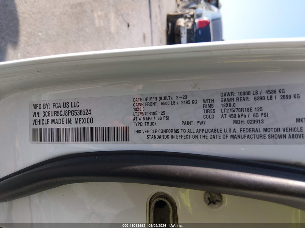 2023 Ram 2500 Tradesman 4X4 6'4 Box photo 9
