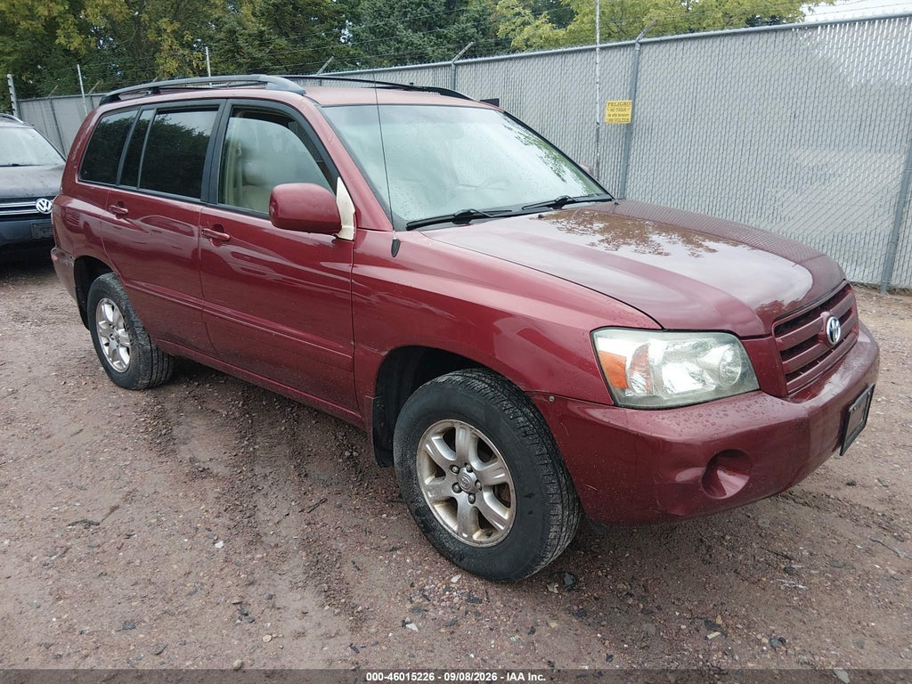 2005 TOYOTA HIGHLANDER JTEEP21A850103433