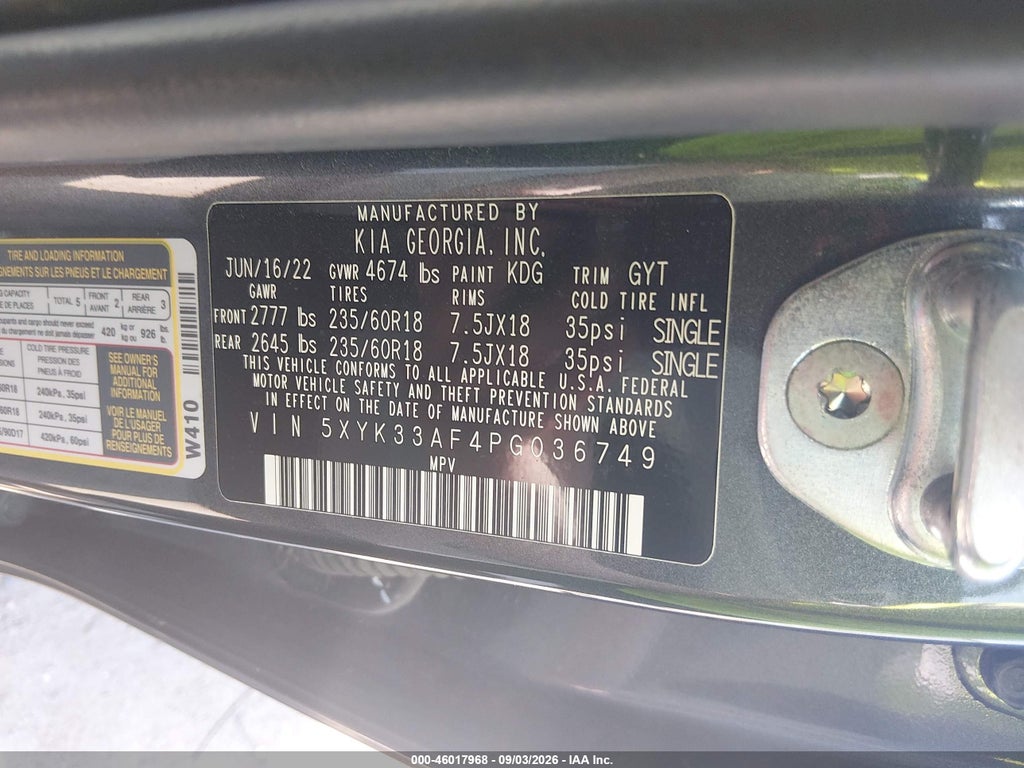 2023 Kia Sportage EX photo 9