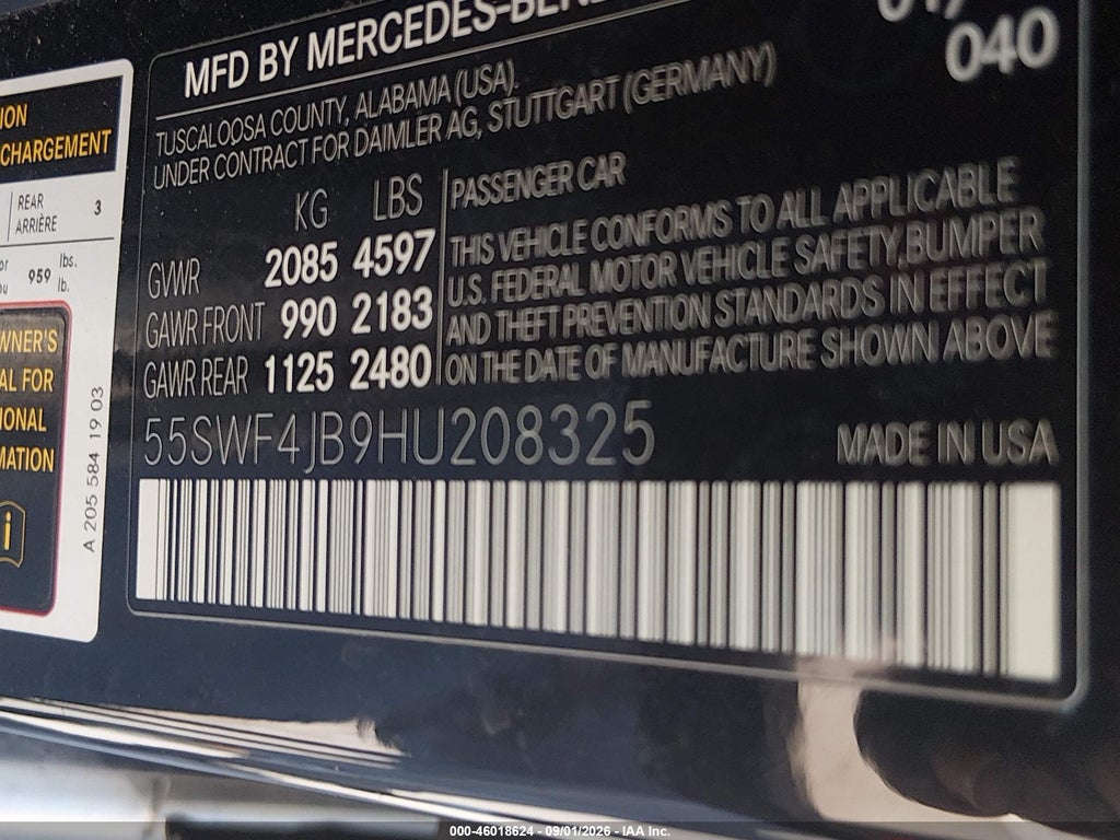 2017 Mercedes-Benz C 300 photo 9