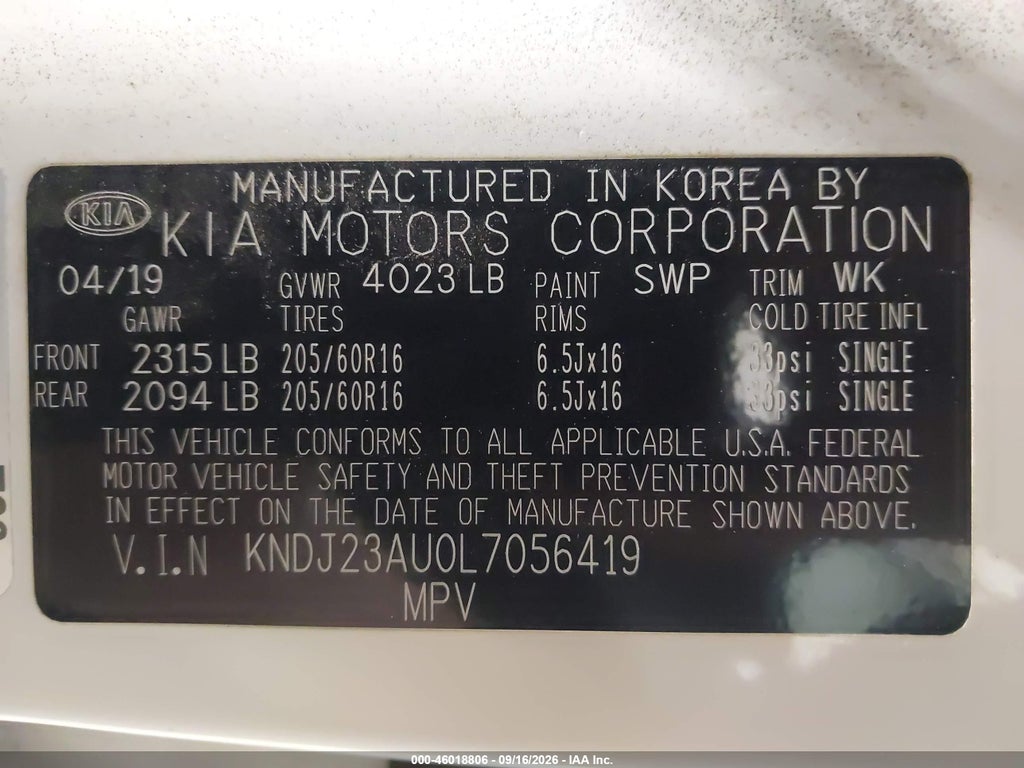 2020 Kia Soul S photo 9