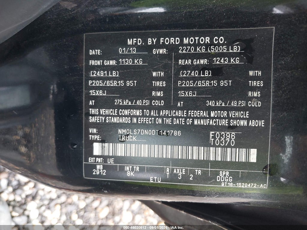 2013 Ford Transit Connect XLT photo 9
