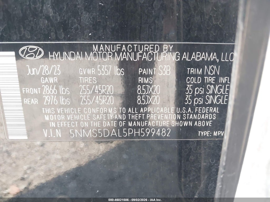 2023 Hyundai Santa FE Calligraphy photo 9