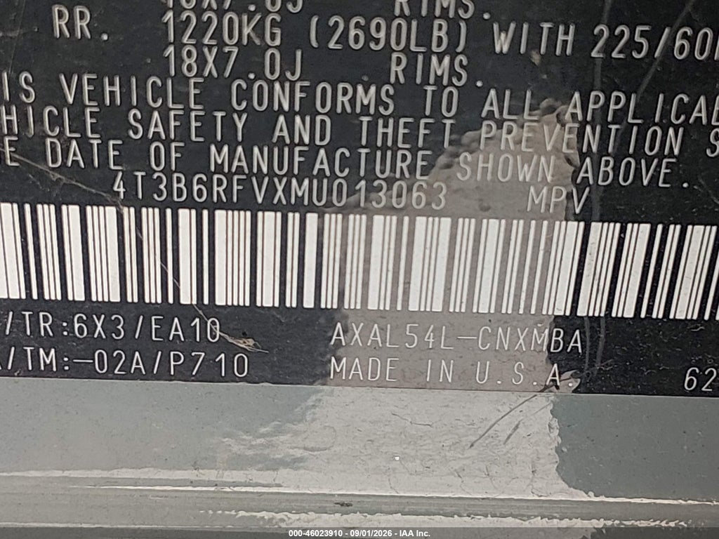 2021 Toyota RAV4 Hybrid XLE Premium photo 9