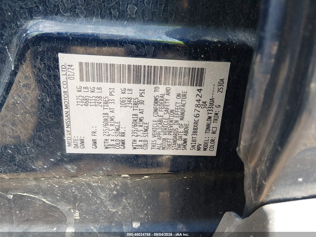 2024 Nissan Rogue SV Intelligent AWD photo 9