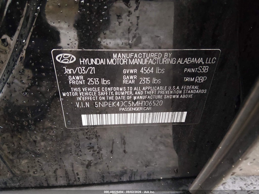 2021 Hyundai Sonata N Line photo 9