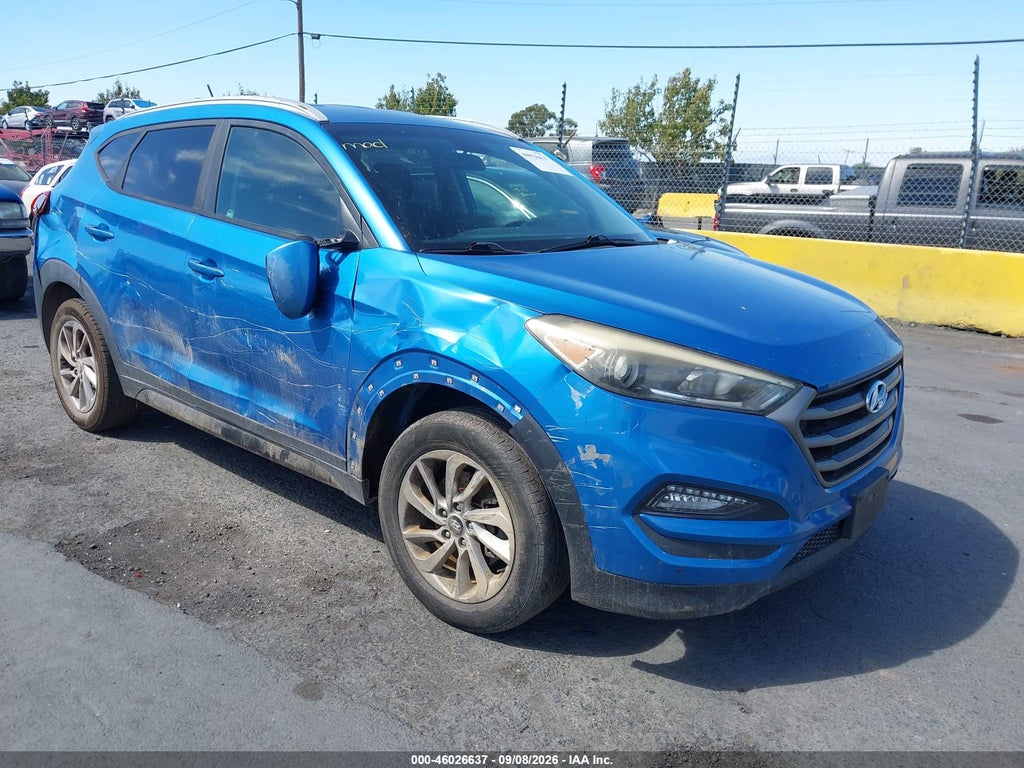 2016 HYUNDAI TUCSON KM8J33A40GU118644