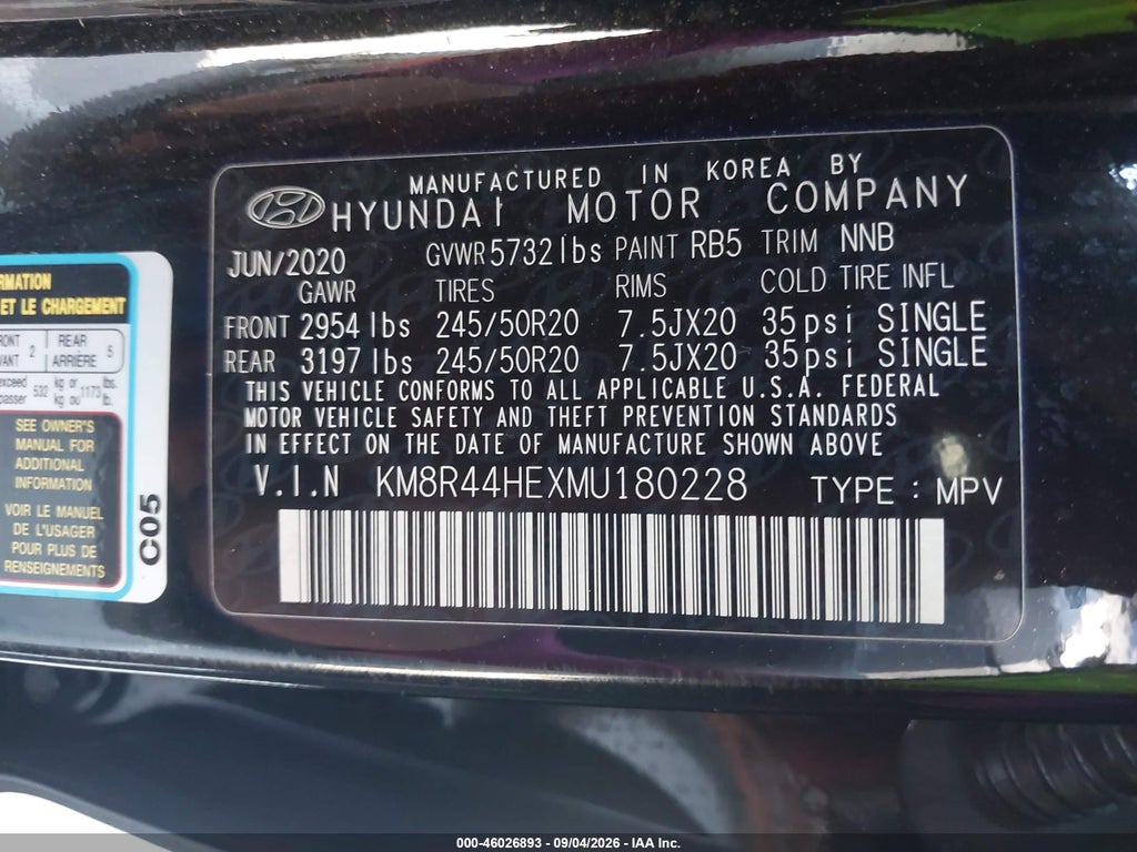 2021 Hyundai Palisade SEL photo 9