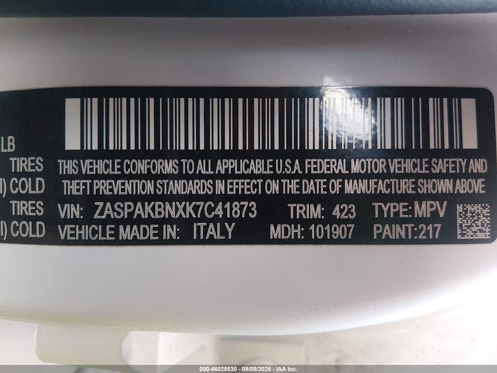 2019 Alfa Romeo Stelvio TI Sport AWD photo 9