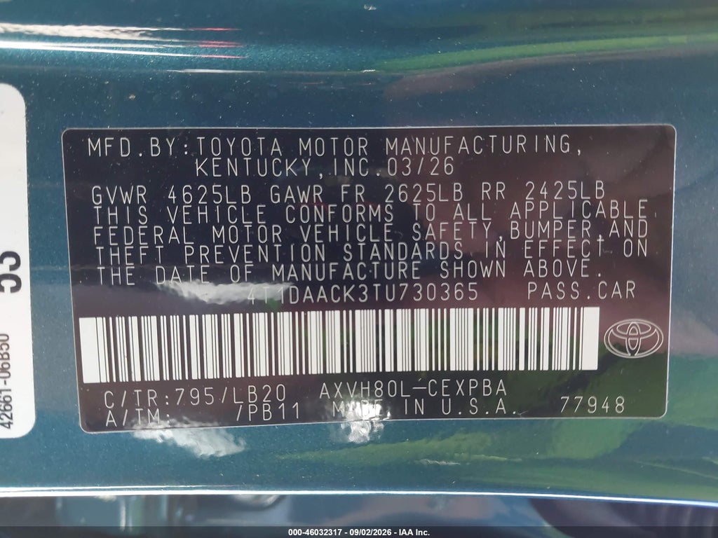 2026 Toyota Camry XSE photo 9